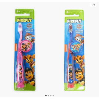 พร้อมส่งที่ไทย! Firefly Paw Patrol Kids Toothbrushes แปรงสีฟัน สำหรับเด็ก ของแท้ นำเข้า USA