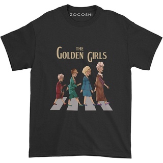 ใหม่ เสื้อยืด พิมพ์ลายตลก The Golden Tv Show อัตราการส่งคืนสูงมากS-5XL