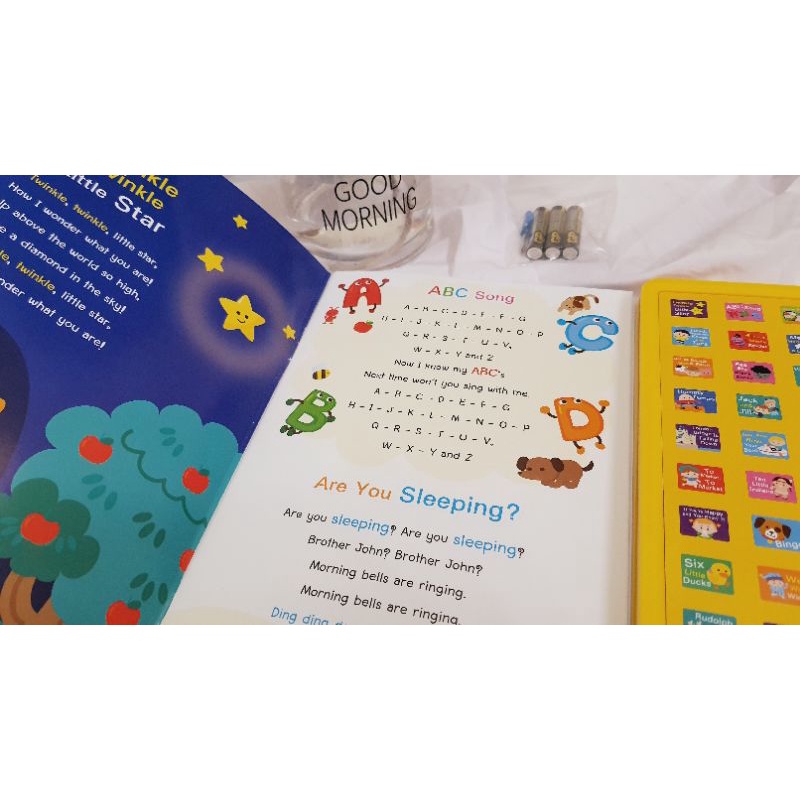 ภาพหน้าปกสินค้าSound Book Songs for Kids จากร้าน wanmaisuchaphak บน Shopee