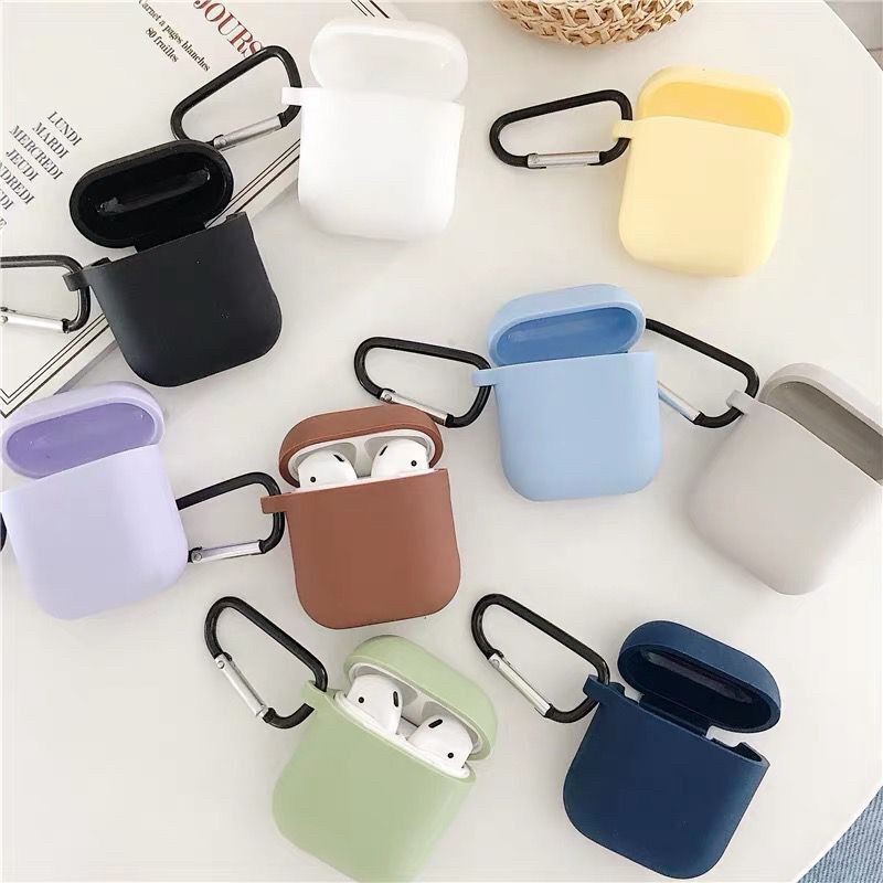 ภาพสินค้าพร้อมส่ง Gift Hook เคส Airpods case ปลอกป้องกันซิลิโคน i12 inpods 12 i7 / i9S / i11 / i12 เคส เคสซิลิโคนสีพื้นป้องกันหูฟ จากร้าน 32ic9zpwft_xv1ouebxmoed7ivga บน Shopee ภาพที่ 2