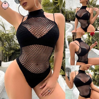 Sexy Fashion Women Fishnet Lingerie Bodystocking Bodysuit See Through Nightwear 2022 hot sale enw