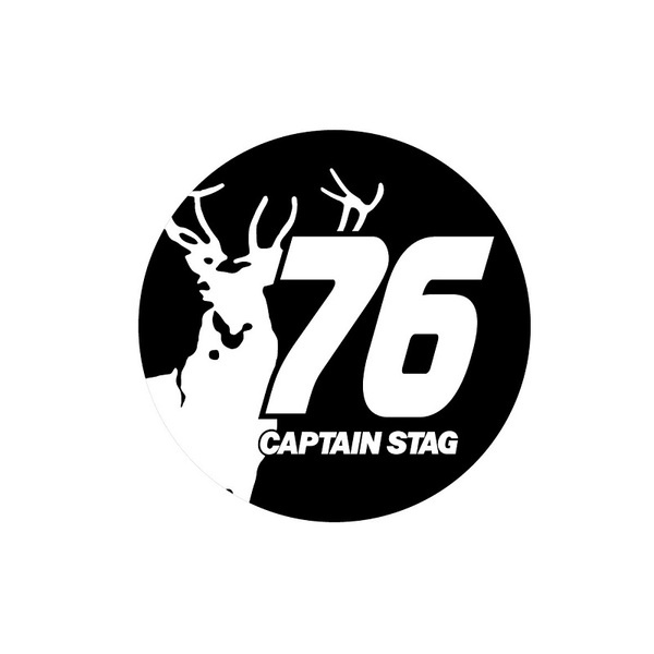 captain-stag-cs-design-sticker-76-round-60mm-สติกเกอร์-สติกเกอร์ตกแต่ง-สติกเกอร์แคมป์ปิ้ง