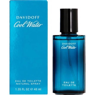 Davidoff Cool Water Natural Spay 40ml. กล่องซีล