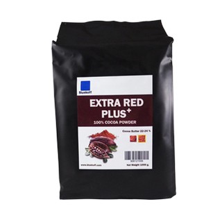 ภาพขนาดย่อของภาพหน้าปกสินค้าBluekoff Cocoa Extra Red Plus ผงโกโก้เข้มข้น100% 1Kg. จากร้าน bluekoffrayong บน Shopee ภาพที่ 2
