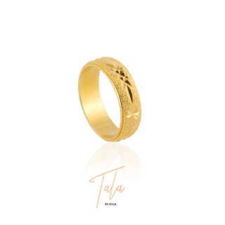 สินค้า Tala by Kyla แหวนทอง 18K แหวนนำโชค แหวนผู้หญิง แหวนแฟชั่น สาวน่ารัก แหวนคู่ แหวนทอง ของขวัญวันวาเลนไทน์ 517r
