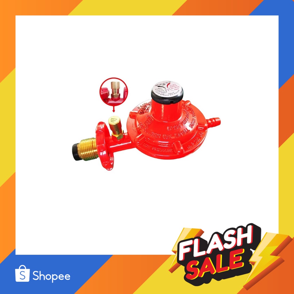 SCG หัวปรับแก๊สแรงดันต่ำ รุ่นเซฟตี้ รุ่น R326S | Shopee Thailand