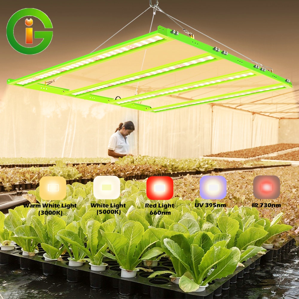 กรอบ LED Grow Light Spectrum เต็ม Samsung LM281B จำลองแสงแดด ไฟปลูก ...