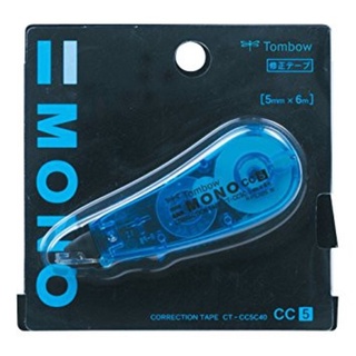 เทปลบคำผิด TOMBOW (CT-CC5C40) CT-CC5 (สีฟ้า)