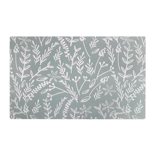 Chaixing Home  แผ่นรองจาน PP ลาย Leaf KASSA HOME รุ่น P5241 สีเขียว