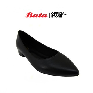 Bata LADIESCASUAL รองเท้าลำลองแฟชั่นหญิง BLOCK HEEL แบบสวม ปิดส้น สีดำ รหัส 6516326 / สีเบจ รหัส 6515326