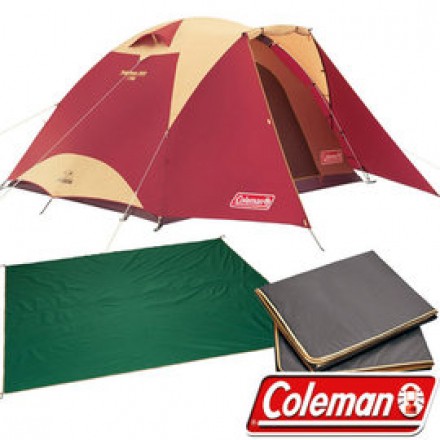 COLEMAN TOUGH WIDE DOME 3025 BURGUNDY | Shopee Thailand
