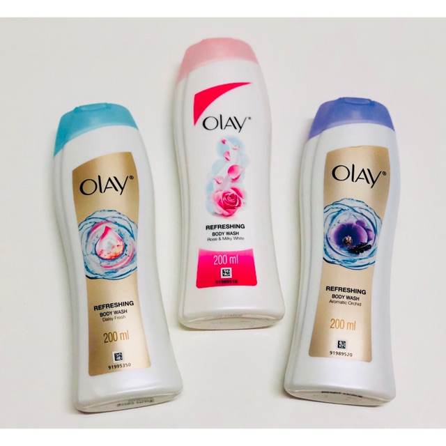 แพคคู่-2-ขวด-olay-refreshing-body-wash-ครีมอาบน้ำโอเลย์-ขนาด-200-มล