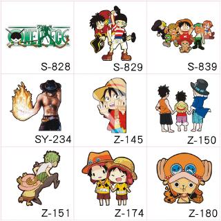 สติกเกอร์ One Piece Luffy Zoro กันน้ํา สําหรับติดตกแต่งรถยนต์ หน้าต่าง รถจักรยานยนต์