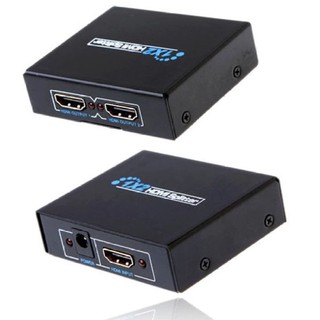 เช็ครีวิวสินค้าHD splitter เข้า1ออก2จอ FULL HD 3D เวอร์ชั่น1.4  ออกจอ2ตัว