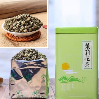 ชามะลิ ชามะลิจีน ชานำเข้าแท้100% พร้อมส่ง ชากลิ่นมะลิ ชาหอม ชานำเข้า 茉莉花茶 ขนาด250กรัม