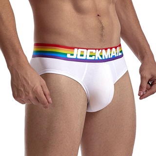 ชุดชั้นในชาย Jockmail แบบ  Briefs ขอบสีรุ้ง