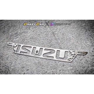 ครอบโลโก้ ISUZU 2020 แบรนด์ Crazy Car สแตนเลส 304 แท้