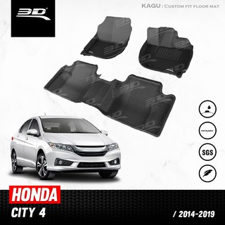 พรมปูพื้นรถยนต์ 3D HONDA CITY 2014 - 2019