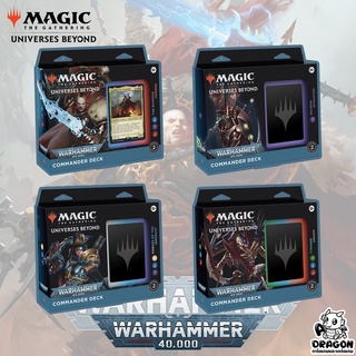 [MTG] Universes Beyond Warhammer 40,000 Commander Regulars Edition Set of 4