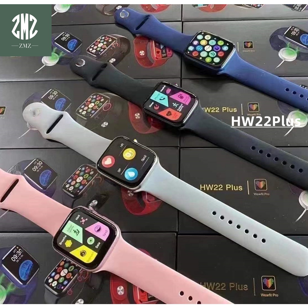ภาพสินค้าSmart Watch รุ่น W34 HW22Plus นาฬิกาสุขภาพ โทรออก รับสายได้ วัดหัวใจ ความดัน นับก้าว การนอนหลับ เปลี่ยนรูปหน้าจอได้ จากร้าน 740805lin บน Shopee ภาพที่ 2