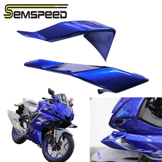 【SEMSPEED】ฝาครอบปลายปีกด้านข้าง นิวเมติก พลาสติก ABS อุปกรณ์เสริม สําหรับ Yamaha R3 R25 V2 2019-2023 R15 V3 R15M