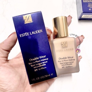 (แท้) Estee Lauder Double Wear Stay -in-Place SPF10 30ml.รองพื้นติดทนนาน กันน้ำ กันเหงื่อ มอบการปกปิดติดทนยาวนานตลอดวัน