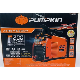 PUMPKIN​ ตู้เชื่อม เครื่องเชื่อม เครื่องเชื่อมไฟฟ้า MMA​ XTREME 200A​ PTT-LCD200  (17909 )