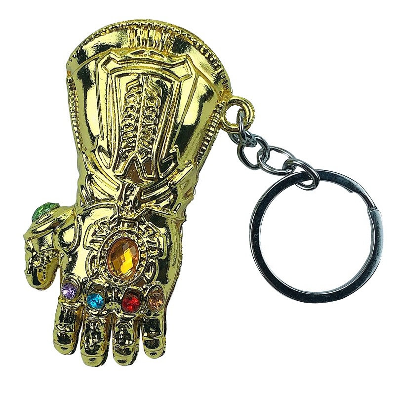 ภาพสินค้าThe Avengers Iron Man Spiderman กัปตันอเมริกา Disney Thanos Key Chain Key Ring พวงกุญแจโลหะ Part B จากร้าน qibao.th บน Shopee ภาพที่ 1