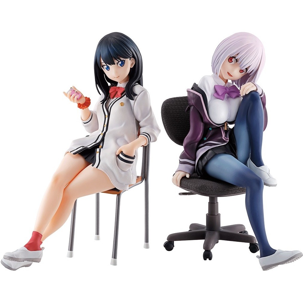 ฟิกเกอร์แท้-figure-spirits-kuji-ssss-gridman-takarada-rikka-shinjou-akane-bandai-spirits