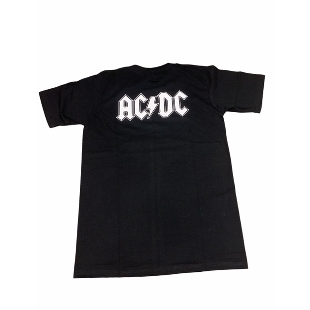 เสื้อยืดผ้าฝ้ายพรีเมี่ยมเสื้อวงดนตรี-acdc-ผ้านิ่ม-ใส่สบาย-คอไม่ย้วย-ผ้าไม่ย่าน-รับประกัน