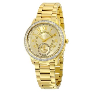 Michael Kors Madelyn Champagne Dial Gold-tone Ladies Watch