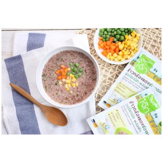 Xongdur Organic Red Brown Jasmine Rice Porridge with Vegetable