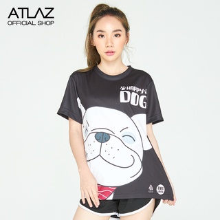 [กดติดตาม ลด7บ.] พร้อมส่ง เสื้อวิ่งพิมพ์ลายน้องหมาเฟรนช์บูลด็อก French bulldog