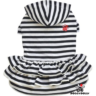 Pet clothes -Doggydolly  เสื้อผ้าแฟชั่น เสื้อผ้าสัตว์เลี้ยง เสื้อผ้าหมาแมว ชุดกระโปรงแขนกุด AD39 ขนาด1-9โล  D411