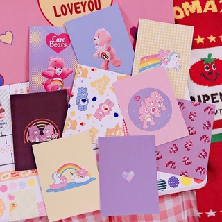 ชุดโปสการ์ดแคร์แบร์ การ์ดตกแต่งห้อง รูปติดผนัง การ์ดน่ารัก care bears card