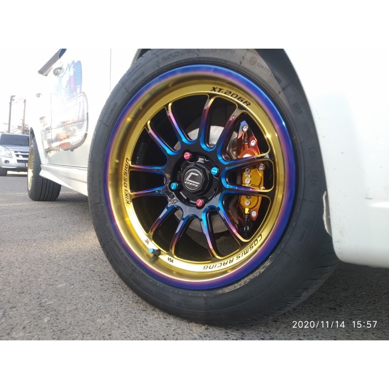 Cosmis Xt206R ขอบ 15 4รู สี ลิมิเตด ราคาต่อ วงลดอีก 1000 | Shopee Thailand