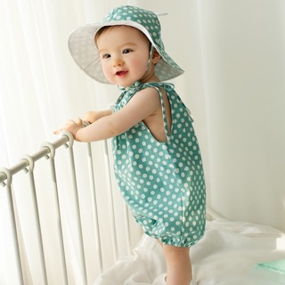 Babygaga ชุดเด็ก บอดี้สูท บอดี้สูทเด็ก + หมวก Baby Bodysuit Romper Set + Hat