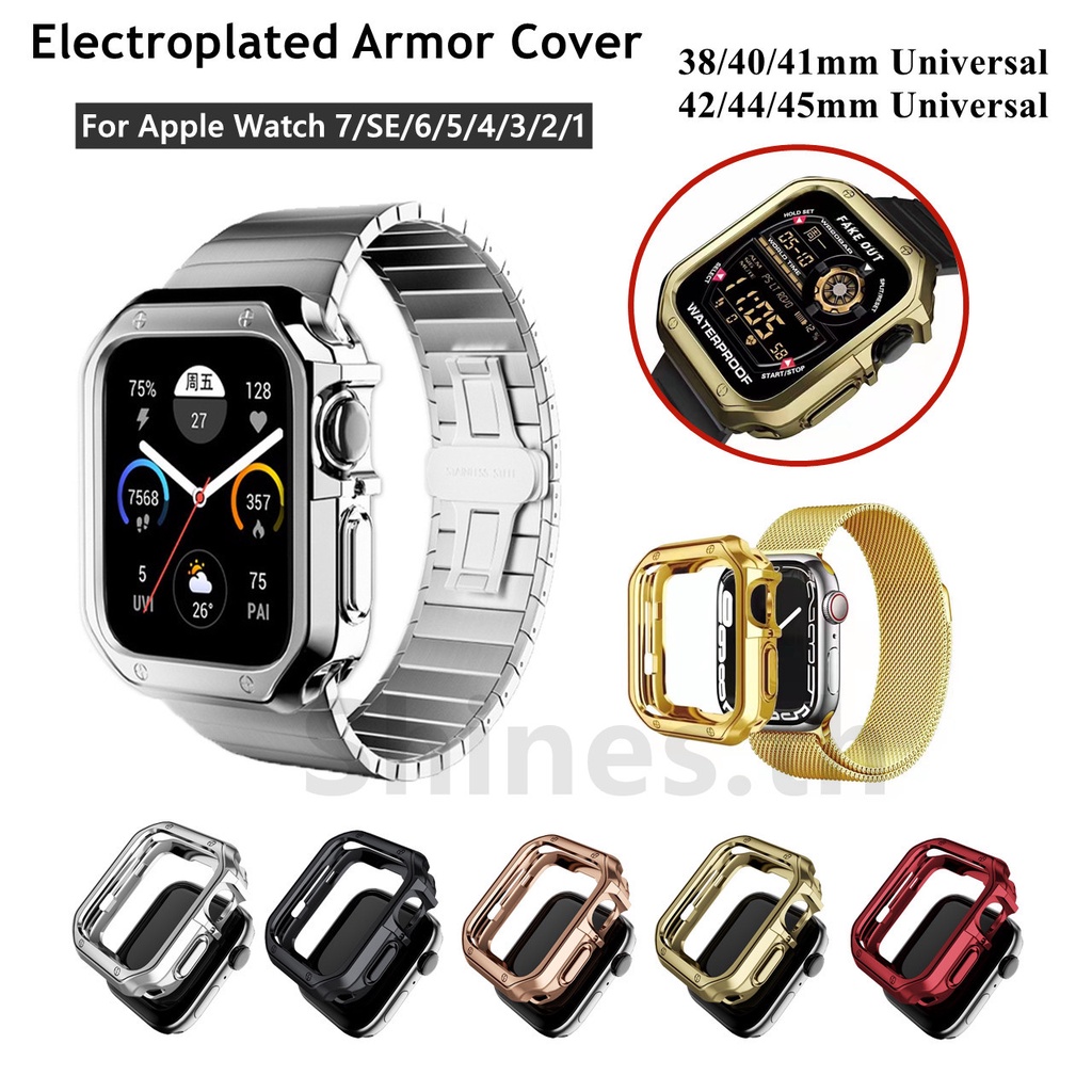 ภาพหน้าปกสินค้าเคสนุ่ม ฝาครอบกันกระแทก Apple Watch Series 8 สำหรับ iWatch 7 SE 6 5 4 3 2 1 41 มม. / 45 มม./ 38 มม. /40 มม. / 42 มม. / 44 มม. Smart Watch