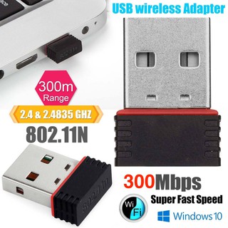 USB 2.0 Wireless Wifi Adapter 802.11N 300Mbps