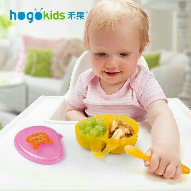 ชุดชามแบ่งช่อง-hogokids-พร้อมช้อนและฝาปิด