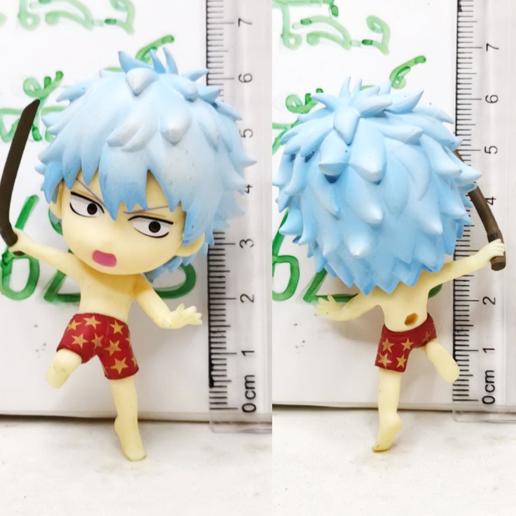 แท้-มือ2ไม่มีฐาน-banpresto-gintama-gold-silver-chibi-kyun-chara-prize-j-figure-gintoki-sakata-yamazaki-sagaru-secret