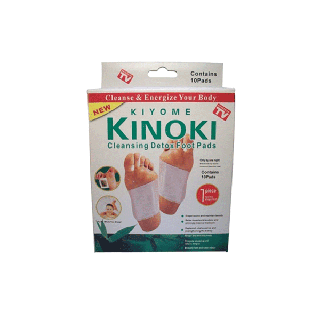 Kiyumi Kinoki แผ่นแปะเท้า ช่วยให้นอนหลับสบาย ดูดสารพิษ ดีท็อกซ์ / Gold Kinoki Kiyome คิโยกิ คิโยเมะ แผ่นแปะเท้าสีทอง