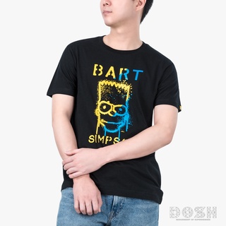 DOSH MENS T-SHIRTS THE SIMPSONS เสื้อยืดคอกลม แขนสั้น ผู้ชาย DSIMT5042-BL