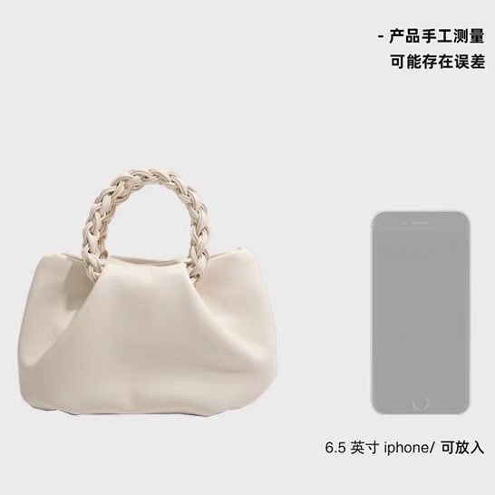 กระเป๋าสตรีฤดูร้อนปี-2023-ใหม่แฟชั่นเบาหรูหราออกแบบไม่ซ้ำใครกระเป๋าเมฆแบบพกพา