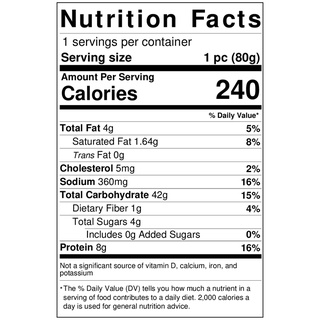 **ทำแบบฟรี** สติกเกอร์ฉลากสินค้า ฉลากโภชนาการ  กันน้ำ  ไดคัท  A3+ (78ดวง) nutrition label  ราคาโรงงาน