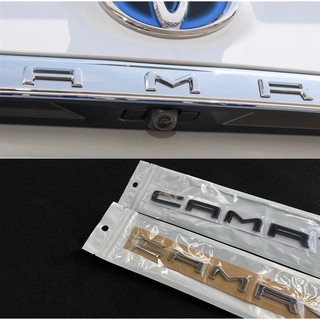 สินค้า โลโก้ตัวอักษรแยก แคมูรี่ โตโยต้า Toyota Camry 2018 + Letter Rear Trunk Decals Emblem Badge Sticker Decal Car Styling