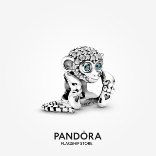Pandora จี้รูปลิง Pavé Monkey Charm p527 สําหรับทําเครื่องประดับ diy