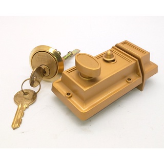 กลอนประตู(9005 PB) คุณภาพส่งออก ไส้กุญแจทำจากทองเหลืองแท้ ระบบ 5 ลูกปืน ให้ระบบล็อคแน่นหนา มีความปลอดภัยสูง