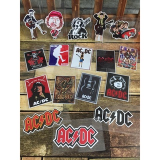 สติกเกอร์ เคลือบกันน้ำ ลายวงดนตรี ติดกีตาร์ มอเตอร์ไซด์ กระเป๋าเดินทาง Waterproof Decal Sticker