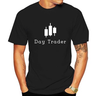 [S-5XL] ใหม่ เสื้อยืดลําลอง แขนสั้น พิมพ์ลาย Day Trader สําหรับผู้ชาย Mgnkmp96Lndigb09